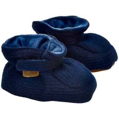 En Fant katoenen babyslofjes rib Total Eclipse Maat