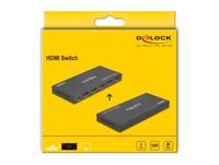 Delock 18604 HDMI-schakelaar 4 x HDMI in naar 1 x HDMI uit 8K 60 Hz - thumbnail