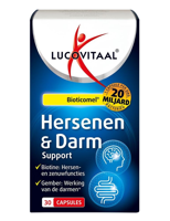 Lucovitaal Hersenen & Darm Support Bioticomel 30Capsules - thumbnail