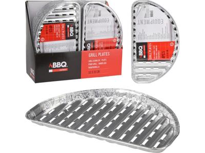 BBQ Grillschaal halfrond set a 4 stuks BBQ Grillschaal halfrond set a 4 stuks