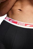 Puma Multi Logo Boxershort 6-Pack Heren Zwart/Rood/Blauw - Maat S - Kleur: Zwart | Soccerfanshop - thumbnail