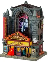 Lemax fright night cinema verlicht huisje Spooky Town 2025 - thumbnail