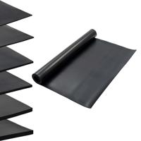 VidaXL Vloermat anti-slip 6 mm glad 1,2x2 m rubber - thumbnail