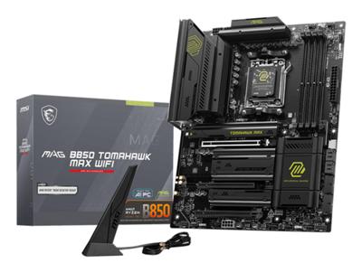 Moederbord - MSI - MAG B850 TOMAHAWK MAX WIFI - AM5 - DDR5 - ATX - thumbnail