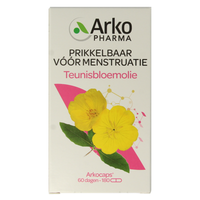 Teunisbloemolie 180 Capsules Teunisbloemolie 180 Capsules