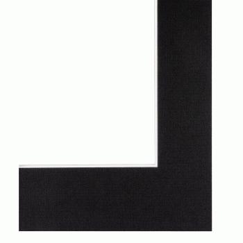 Hama Passe-partout Premium Zacht Zwart 30x40cm
