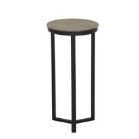 Light & Living Zuil 'Retiro' 60cm hoog, kleur Mat Zwart/Antiek Brons - thumbnail