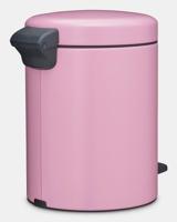 Brabantia Pedaalemmer NewIcon 5 liter Lilac Pink - thumbnail