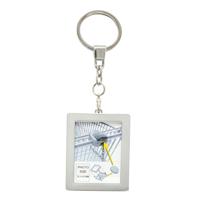 Deknudt Fotosleutelhanger met jeton voor winkelkar in zilverkleur S59NC1 - thumbnail