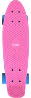 Skateboard old school retro pink - thumbnail