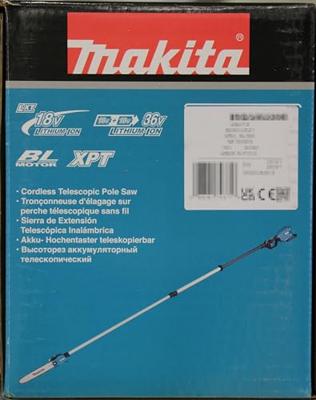 Makita DUA301Z Accu Stokkettingzaag 30cm 2x18V Basic Body - thumbnail