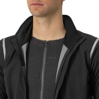 Castelli Alpha Doppio RoS lange mouw fietsjack zwart heren XXL Castelli Alpha Doppio RoS lange mouw fietsjack zwart heren XXL