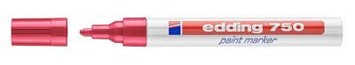 Permanente markeerstift Edding 750 Rood (10 Stuks)
