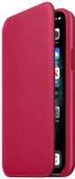Apple leather Folio case iPhone 11 Pro Raspberry - thumbnail