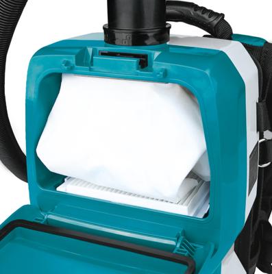 Makita DVC265ZXU Accu Rugstofzuiger AWS 2x18V Basic Body - thumbnail