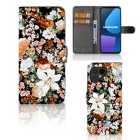 Hoesje voor Fairphone 5 Dark Flowers - thumbnail