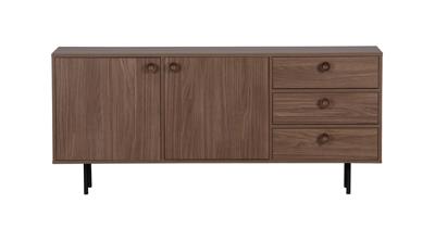 WOOOD Dressoir 'Prato' Walnoot WOOOD Dressoir 'Prato' Walnoot