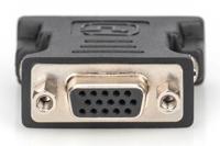 ASSMANN DVI grafische adapter, DVI (24+5)-HD15, Full HD 60Hz, 1920 x 1080 pixels, zwart, 3 stuks - thumbnail