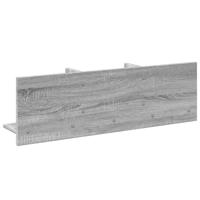 Wandkast 100x16,5x30 cm bewerkt hout grijs sonoma eikenkleurig - thumbnail