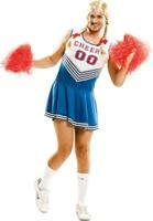 Cheerleader Kostuum Man Blauw Animator - thumbnail