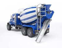 bruder MACK Granite truck met betonmixer modelvoertuig - thumbnail