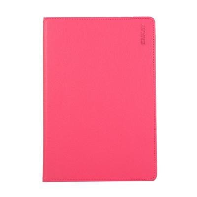 ENKAY 360 graden rotatie Lichi textuur lederen draagtas met houder voor Samsung Galaxy tab S6 10 5 T860/T865 (Rose Red) ENKAY 360 graden rotatie Lichi textuur lederen draagtas met houder voor Samsung Galaxy tab S6 10 5 T860/T865 (Rose Red)