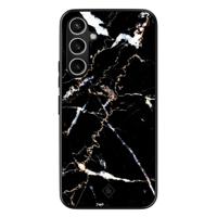 Samsung Galaxy S23 FE hoesje - Marmer zwart - thumbnail