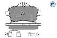 Remblokkenset, schijfrem 0252521518PD - thumbnail