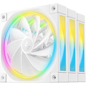 DeepCool FL12R WH-3 IN 1 Computer behuizing Ventilator 12 cm Wit 3 stuk(s) DeepCool FL12R WH-3 IN 1 Computer behuizing Ventilator 12 cm Wit 3 stuk(s)