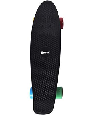 Skatebord oldschool retro board black