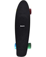 Skatebord oldschool retro board black - thumbnail