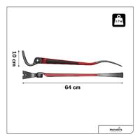 Hultafors koevoet 209 sb met verstelbare klauw - hu824115 - hu824115 - thumbnail
