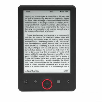 E-reader Denver Electronics 635L 4GB Zwart 6"