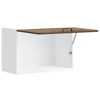 Keukenwandkast Lucca bewerkt hout bruin eikenkleur - thumbnail