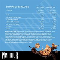 Warrior Crunch Bar Chocolate Chip Cookie Dough (12 x 64 g) - thumbnail