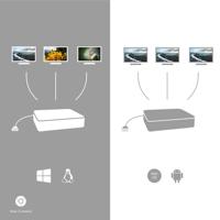 I-tec Metal USB-C Nano 3x Display Docking Station + Power Delivery 100 W - thumbnail