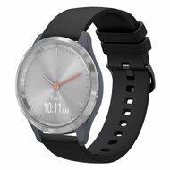 Huawei Watch GT 4 / GT 5 (41mm) & GT 5 Pro (42mm) - Soft siliconen bandje - Zwart - thumbnail