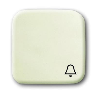 Busch-Jaeger 2CKA001731A0280 Wipschakelaar bel Afdekking Duro 2000 SI Parel-wit, Crème-wit 1 stuk(s)