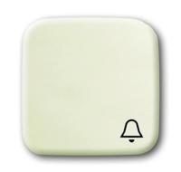 Busch-Jaeger 2CKA001731A0280 Wipschakelaar bel Afdekking Duro 2000 SI Parel-wit, Crème-wit 1 stuk(s) - thumbnail