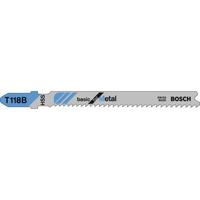 Bosch Accessories 2608631673 Decoupeerzaagblad T 118 B Basic for Metal, verpakking van 3 stuks 3 stuk(s) - thumbnail