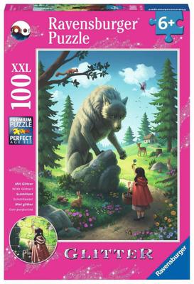 Ravensburger puzzel Roodkapje en de wolf 100 stukjes
