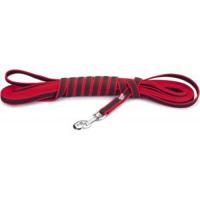 IDC Color & Gray Gegumeerde lijn, 20 mm x 10 m met lus, rood-grijs - thumbnail