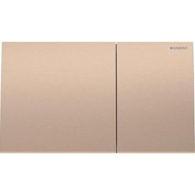 Geberit Drukplaat Sigma 70 Frontbediening 2-toets RVS Roodgoud Geberit Drukplaat Sigma 70 Frontbediening 2-toets RVS Roodgoud