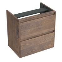 Onderkast Forzalaqua Reno 59.5x39.5x60 Cm 2 La Softclose Eiken Havanna - thumbnail