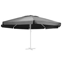 VidaXL Vervangingsdoek voor parasol 600 cm antracietkleurig - thumbnail