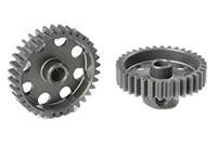Team Corally - 48 DP Pinion - Short - Hard Anodised Aluminium - 34T - 3.17mm as - thumbnail