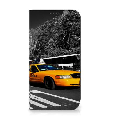 iPhone 15 Pro Max | Book Cover | New York Taxi iPhone 15 Pro Max | Book Cover | New York Taxi