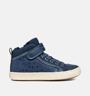 Hoge sneakers J Kalispera Fille GEOX® donkerblauw