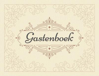 Deltas Paperstore: gastenboek beige