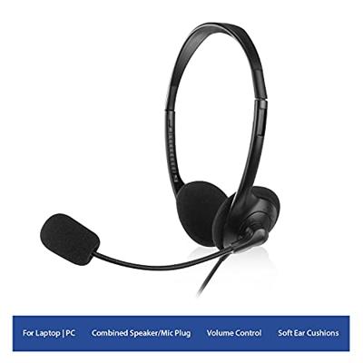 Hoofdtelefoon met microfoon Ewent EW3567 Zwart (1 Stuks)